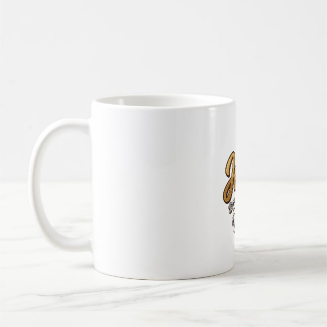 Caneca De Café Jesus Luz do Mundo Vela Cristã Vector_1 (Esquerda)