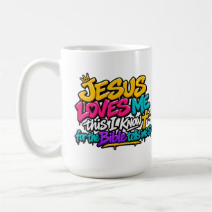 Caneca De Café Jesus me ama, eu sei disso