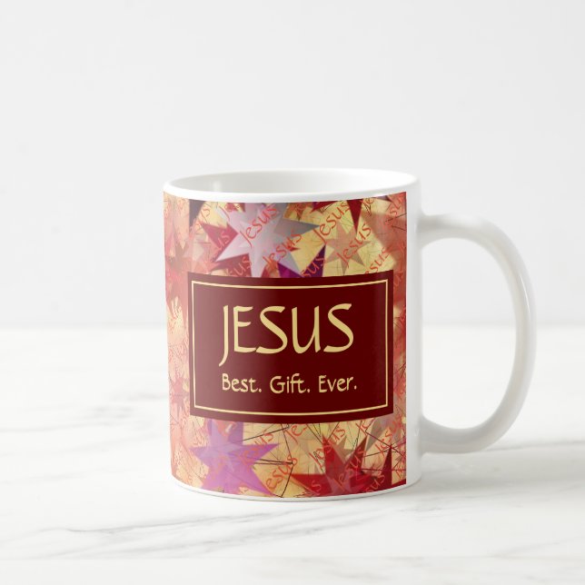 Caneca De Café JESUS MELHOR PRESENTE NUNCA DE Natal (Direita)