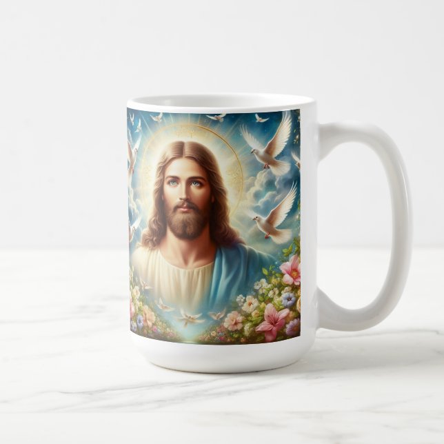 Caneca De Café Jesus Mug (Direita)