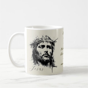 Caneca De Café Jesus Mug, ele veio pagar uma dívida que não devia