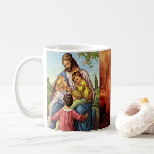 Caneca De Café Jesus Mugs (Com Donut)