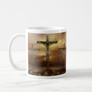 CANECA DE CAFÉ JESUS NA CRUZ