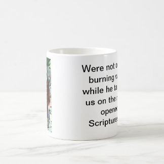 Caneca De Café Jesus na estrada a Emmaus