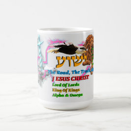 Caneca De Café Jesus O Caminho, A Verdade, A Vida! Leão De Judá
