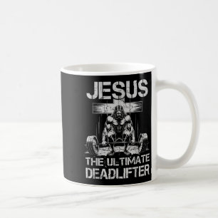 Caneca De Café Jesus O Levantador de Peso Treino Academia Cristão