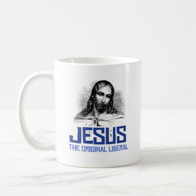 Caneca De Café Jesus - O Liberal Original (Esquerda)