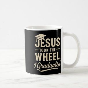 Caneca De Café Jesus Pegou O Volante Eu Me Formei Graduação Crist