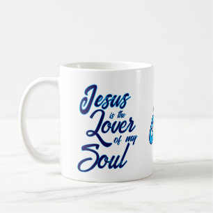 Caneca De Café Jesus personalizado, ao longo do meu café da alma