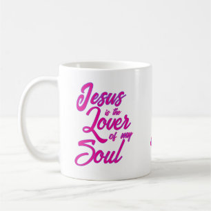 Caneca De Café Jesus Personalizado ao Lover da Minha Alma