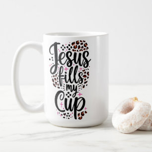 Caneca De Café Jesus Preenche a minha taça