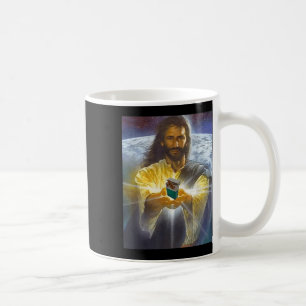 Caneca De Café Jesus Segurando Cigarros, Jesus Engraçado