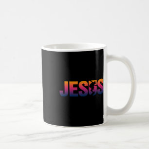 Caneca De Café Jesus Skateboard Cristão Skater Retro Vintage St