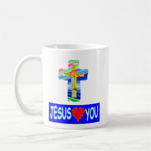 Caneca De Café Jesus Te Ama