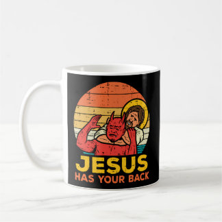 Caneca De Café Jesus Tem As Suas Costas Jiu Jitsu Christian