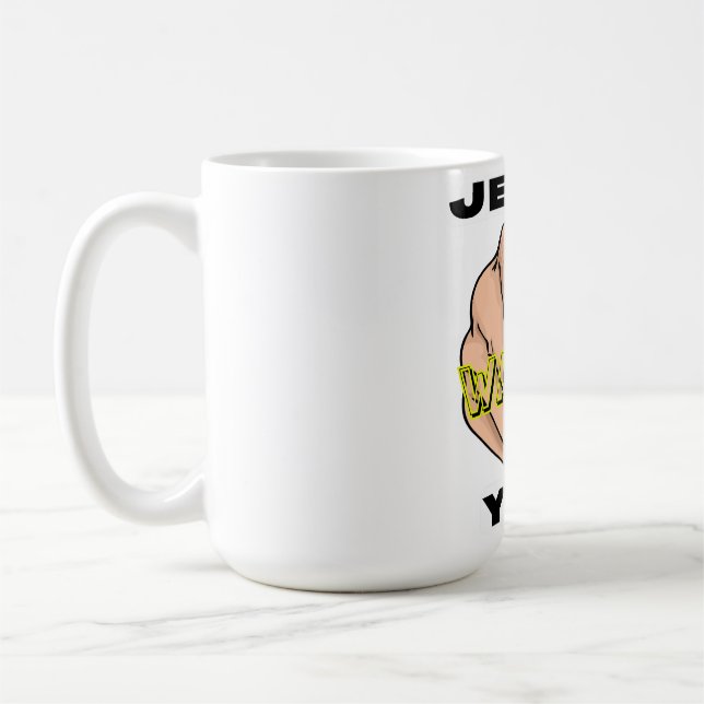 Caneca De Café Jesus Wants You Christian Evangelism (Esquerda)