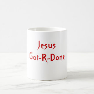 Caneca De Café JesusGot-R-Feito
