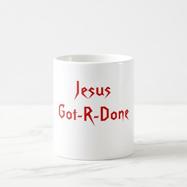 Caneca De Café JesusGot-R-Feito (Centro)