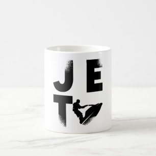 Caneca De Café Jet Ski Rider Water Sports Jetski Jet Skiing