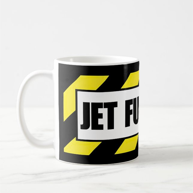 Caneca De Café Jet Somente Combustível Coffee Mug (Esquerda)