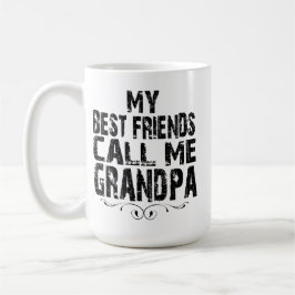 Caneca De Café Jewish Grandpa My Best Friend Calls Me Zayde Grand