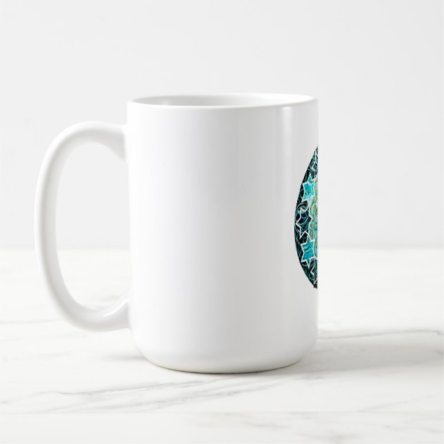 Caneca De Café Jewish Star Medallion Mug (Esquerda)