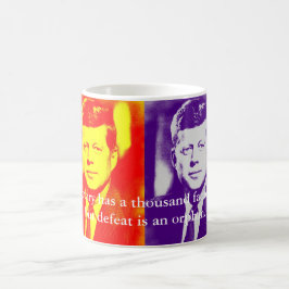 Caneca De Café JFK John F. Kennedy Quote Vitória