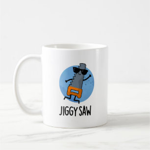 Caneca De Café Jiggy Viu a ferramenta de dança engraçada Pun