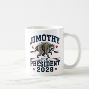 Caneca De Café Jimothy para presidente 2028