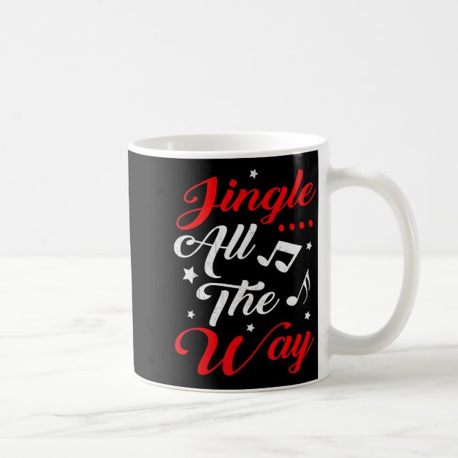 Caneca De Café Jingle All The Way Festive Christmas  (Direita)