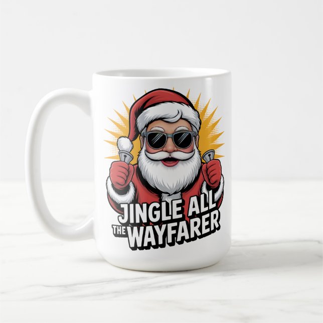 Caneca De Café Jingle All the Wayfarer (Esquerda)