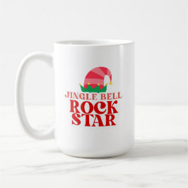 Caneca De Café Jingle Bell Rock Star, Natal