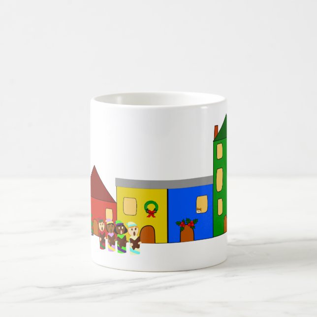 Caneca De Café Jingle Claws Train Town Wraparound Mug #1 (Centro)