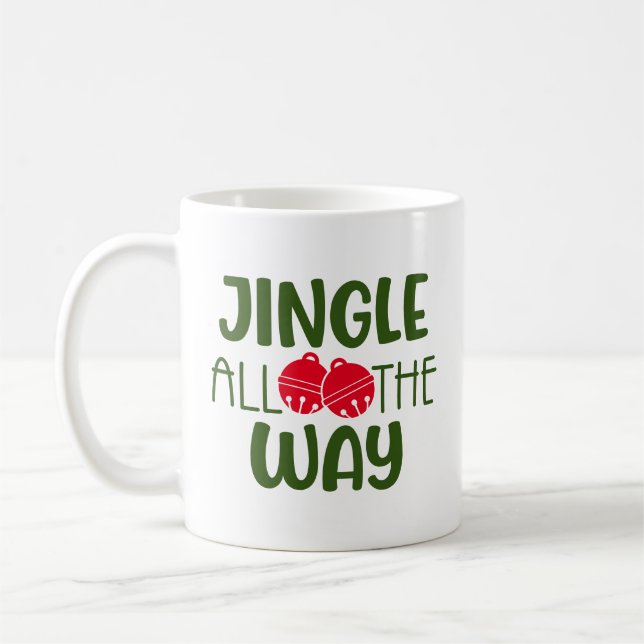 Caneca De Café Jingle em todo o caminho com Jingle Bells Coffee M (Esquerda)