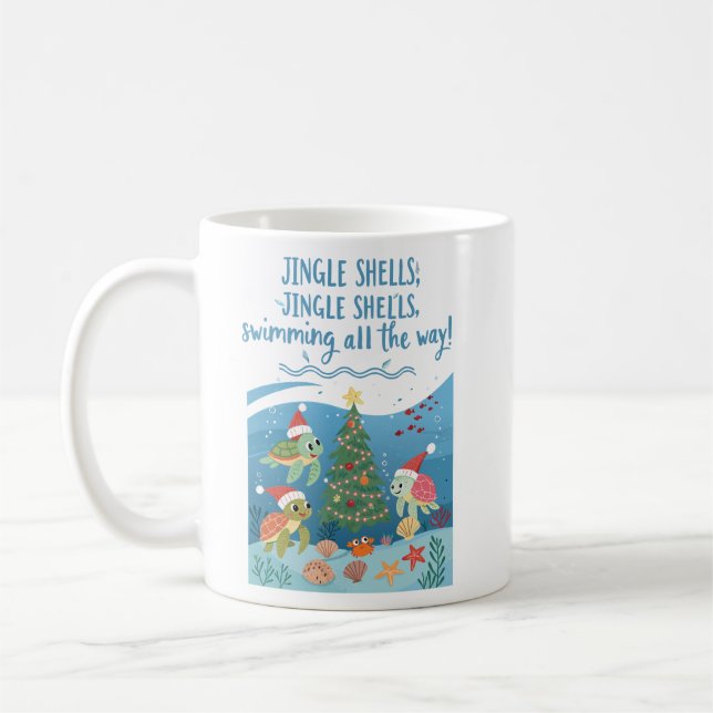 Caneca De Café Jingle Shells (Esquerda)