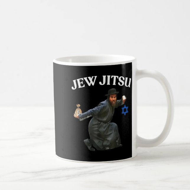 Caneca De Café Jitsu Judeu (Direita)