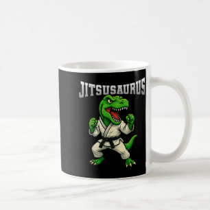 Caneca De Café Jitsusaurus BJJ Jiu Jitsu Artes Marciais Engraçado
