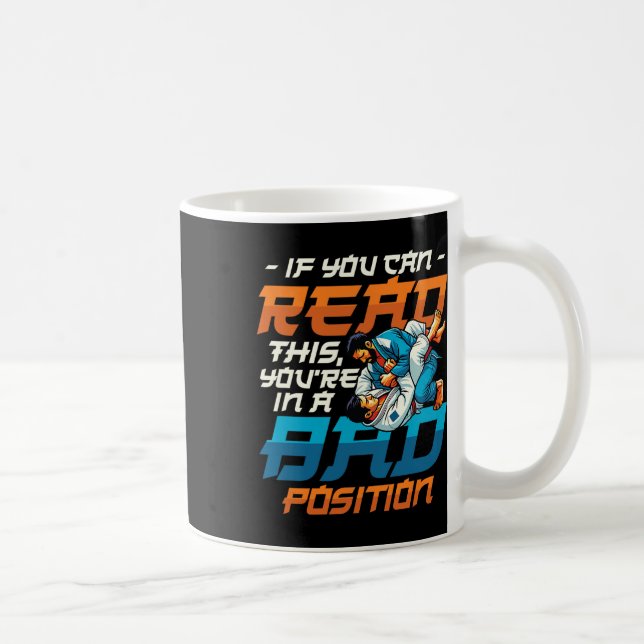 Caneca De Café Jiu-jit brasileiro do Judo Karate (Direita)