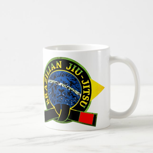 Caneca De Café Jiu-Jitsu brasileiro (Direita)