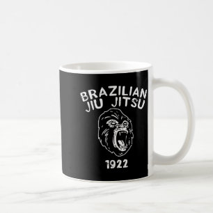 Caneca De Café Jiu Jitsu Brasileiro Gorila BJJ Artes Marciais