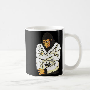 Caneca De Café Jiu Jitsu Brasileiro Judô Gorila
