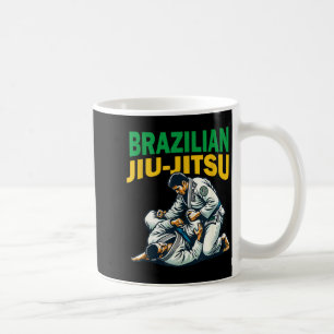 Caneca De Café Jiu-Jitsu Brasileiro Jujitsu BJJ Abraço Tático