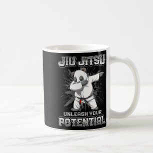 Caneca De Café Jiu Jitsu Brasileiro MMA e Grappling BJJ Dabbing