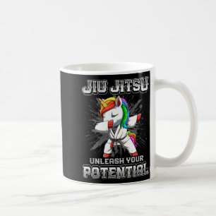 Caneca De Café Jiu Jitsu Brasileiro MMA e Grappling BJJ Dabbing