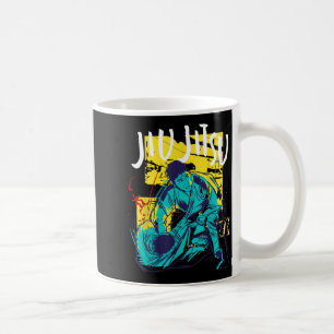 Caneca De Café Jiu Jitsu Brasileiro Retrô e BJJ