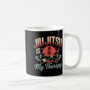 Caneca De Café Jiu Jitsu Camarão Retro Vintage Camarão Não é Fáci