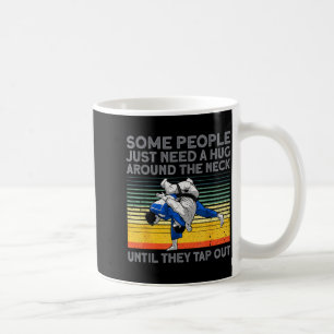 Caneca De Café Jiu Jitsu Desenho Para Homens Mulheres Crianças Bj