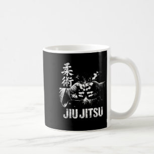 Caneca De Café Jiu Jitsu Japonês Judô Artes Marciais BJJ Luta Liv