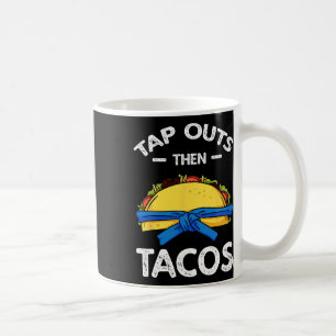 Caneca De Café Jiu Jitsu Martial Arts Taco Jujutsu Cinco De Mayo