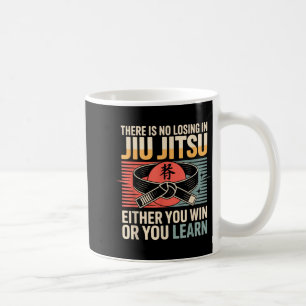 Caneca De Café Jiu Jitsu Retro Vintage Há Perder no Jiu